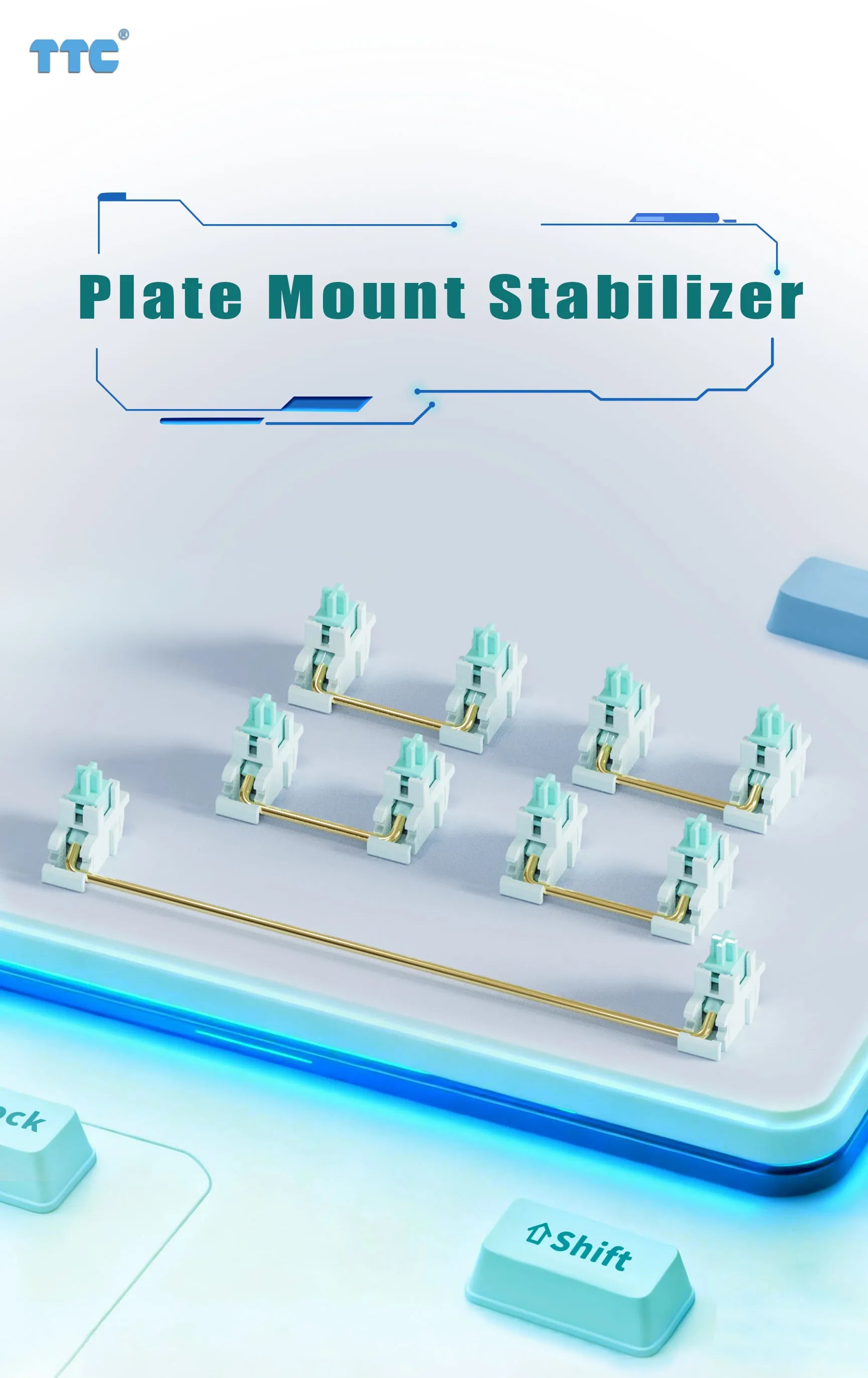 TTC Plate Mount Stabilizer Set