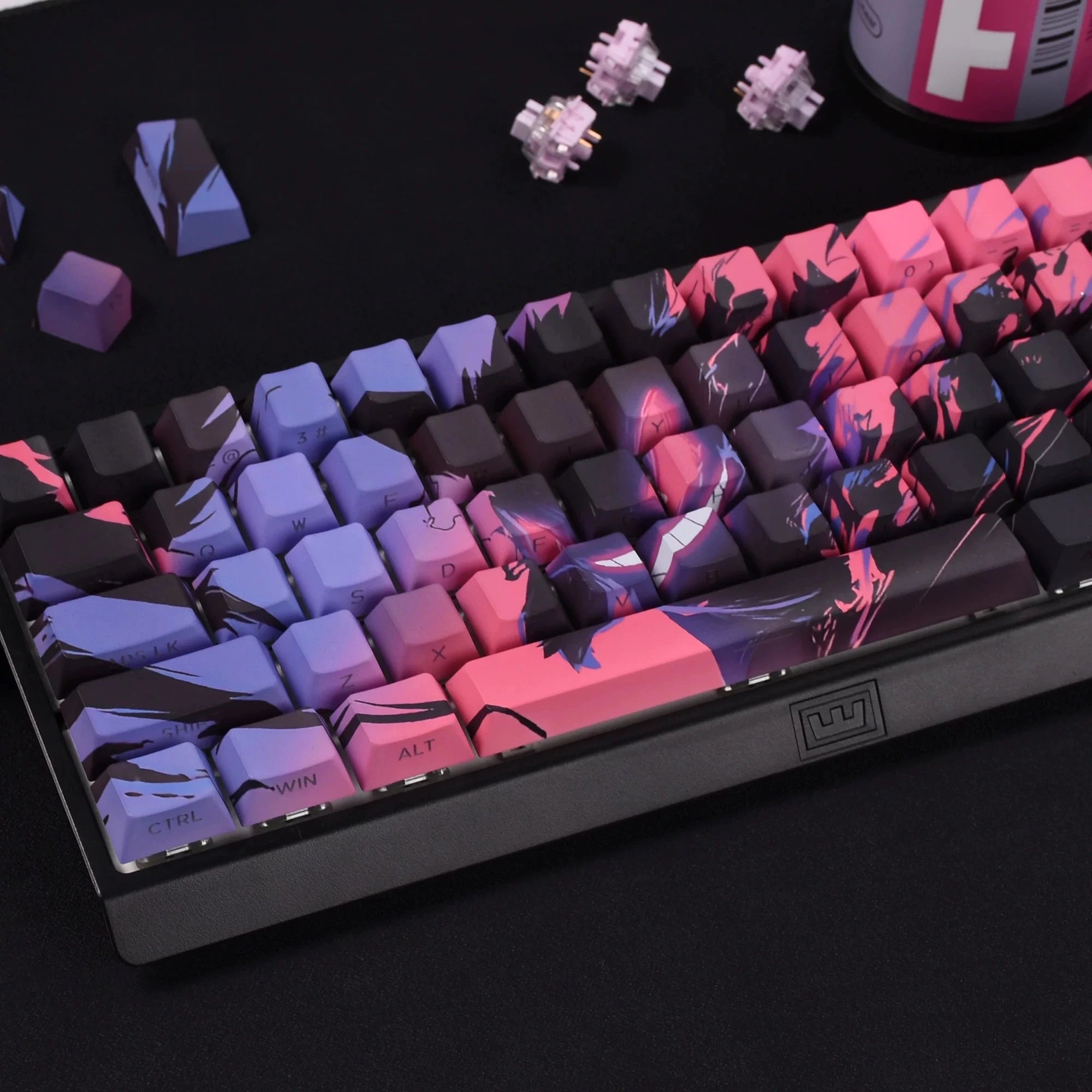 Gengar Art Print Keycaps