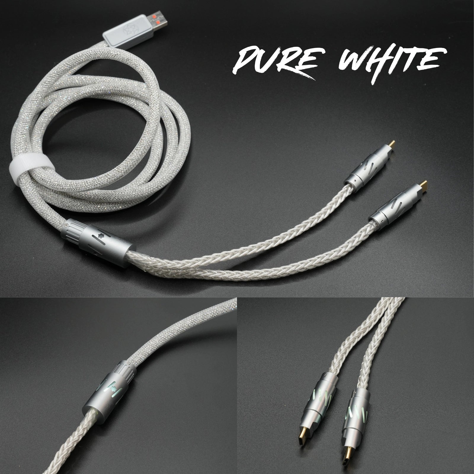 KeyboardMan Spark Spilt Dual 8K Gaming Cable - Toronto KeyboardMan