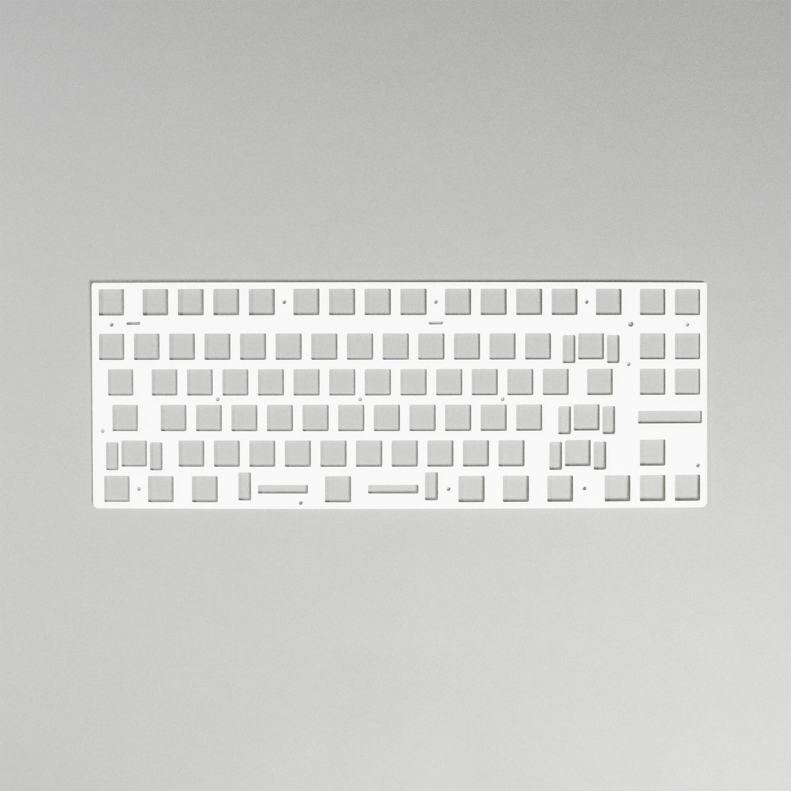 Wooting 80HE Modding Kit-White Pom Plate