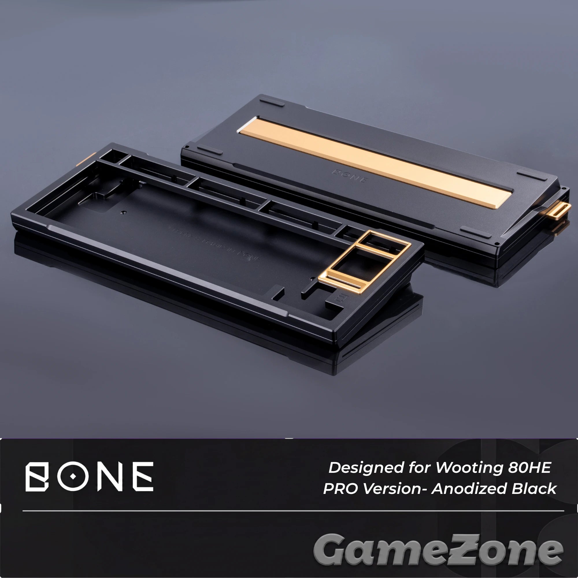 GameZone Bone 80 Aluminum Case For Wooting 80 – Toronto KeyboardMan