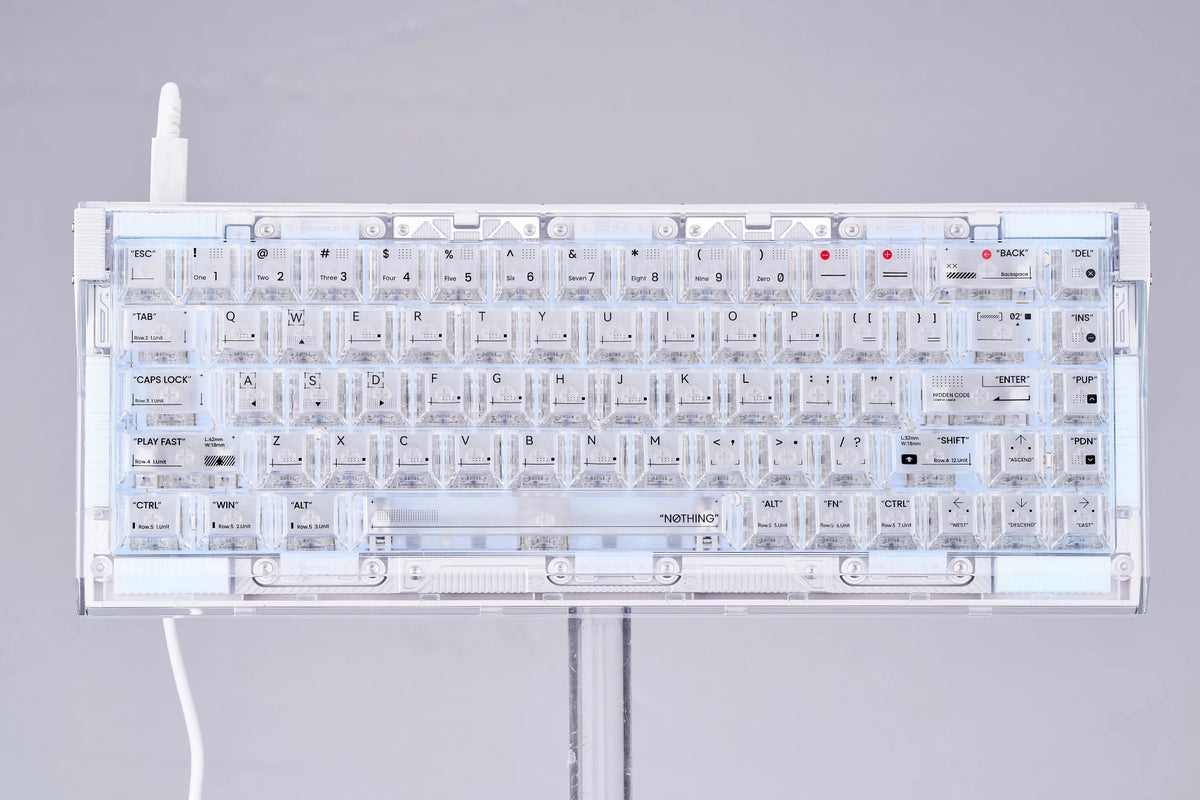 ATK VELOTA Nothing 68 HE Magnetic Keyboard White