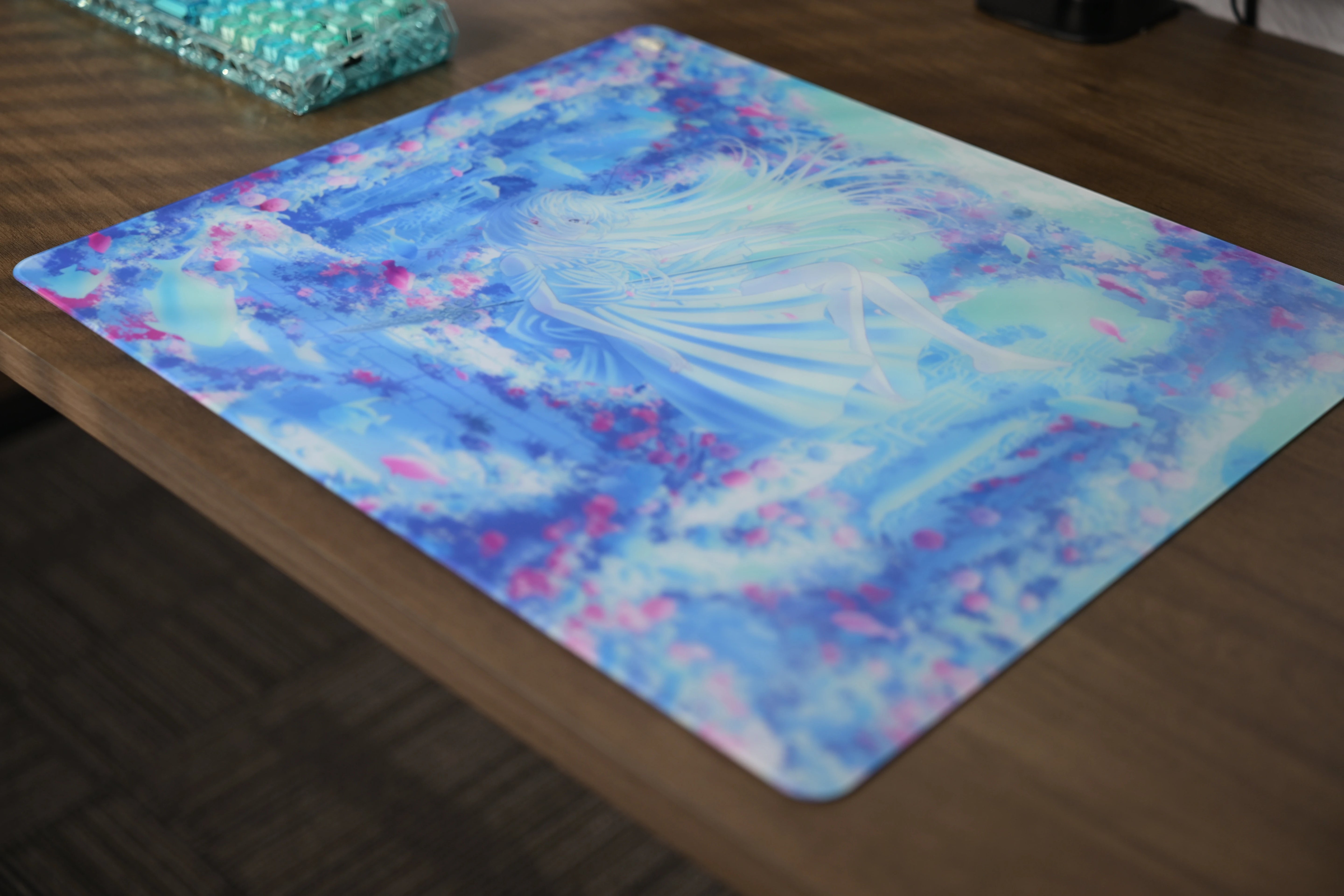 Uncle Panda Atlantis Glass Mousepad