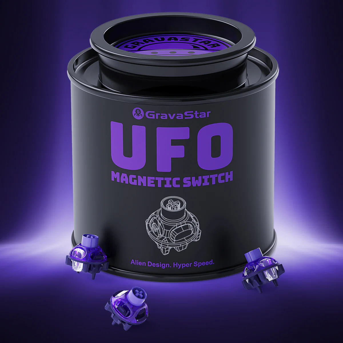 UFO HE Magnetic Switch