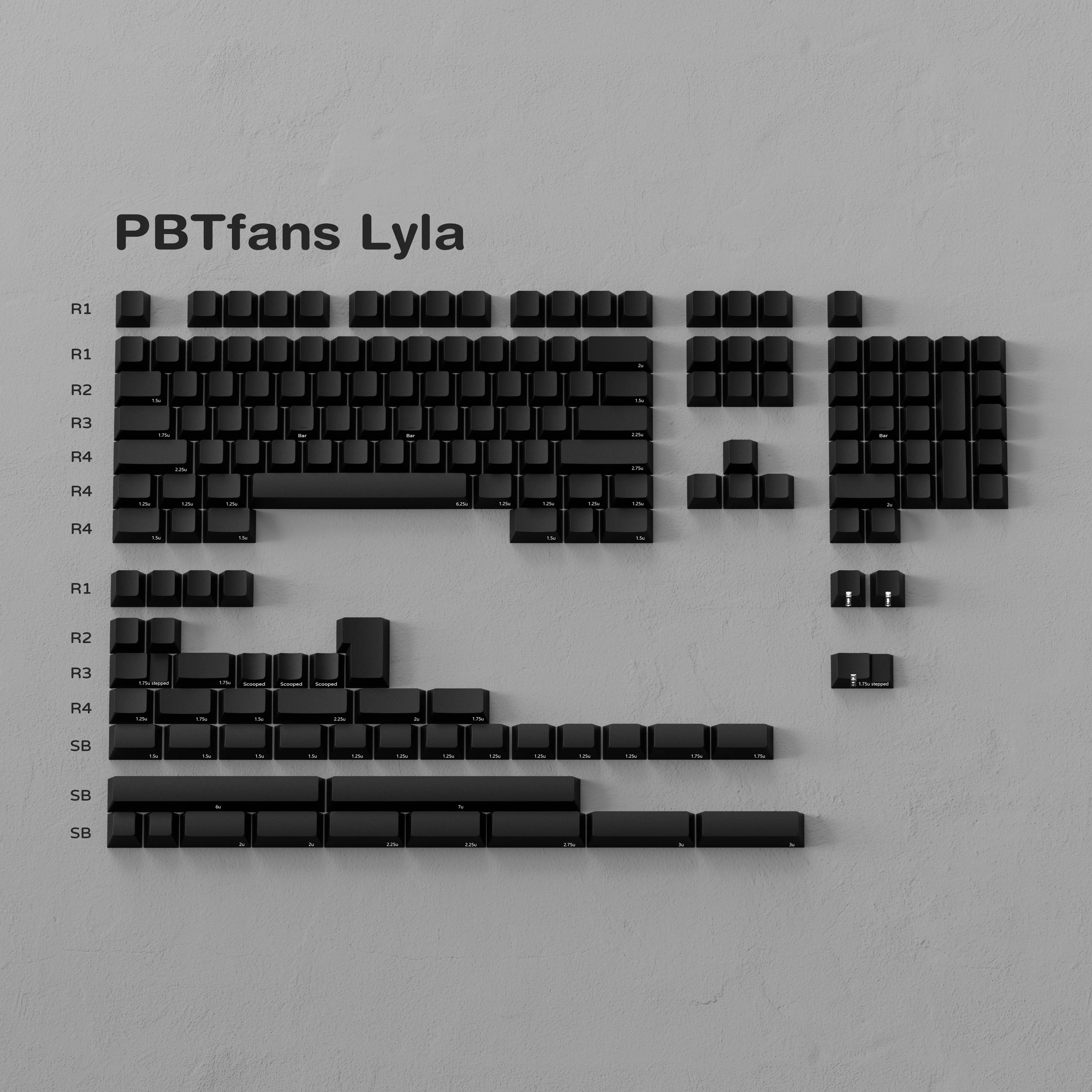 PBTfans Lyla Keycaps
