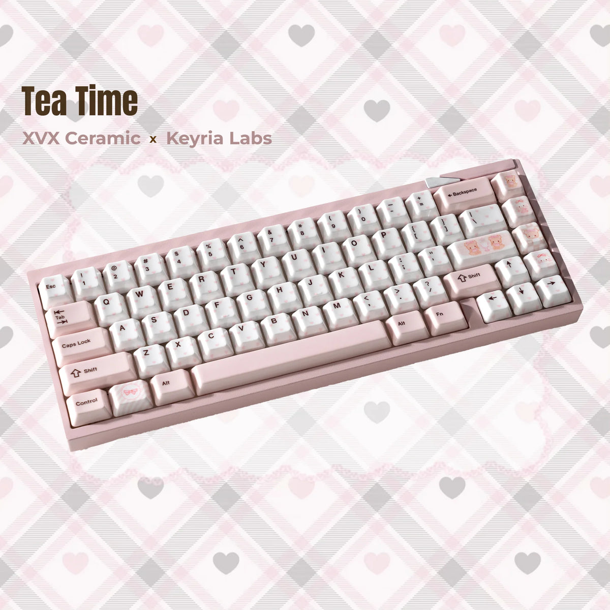XVX Tea Time Ceramic Keycaps