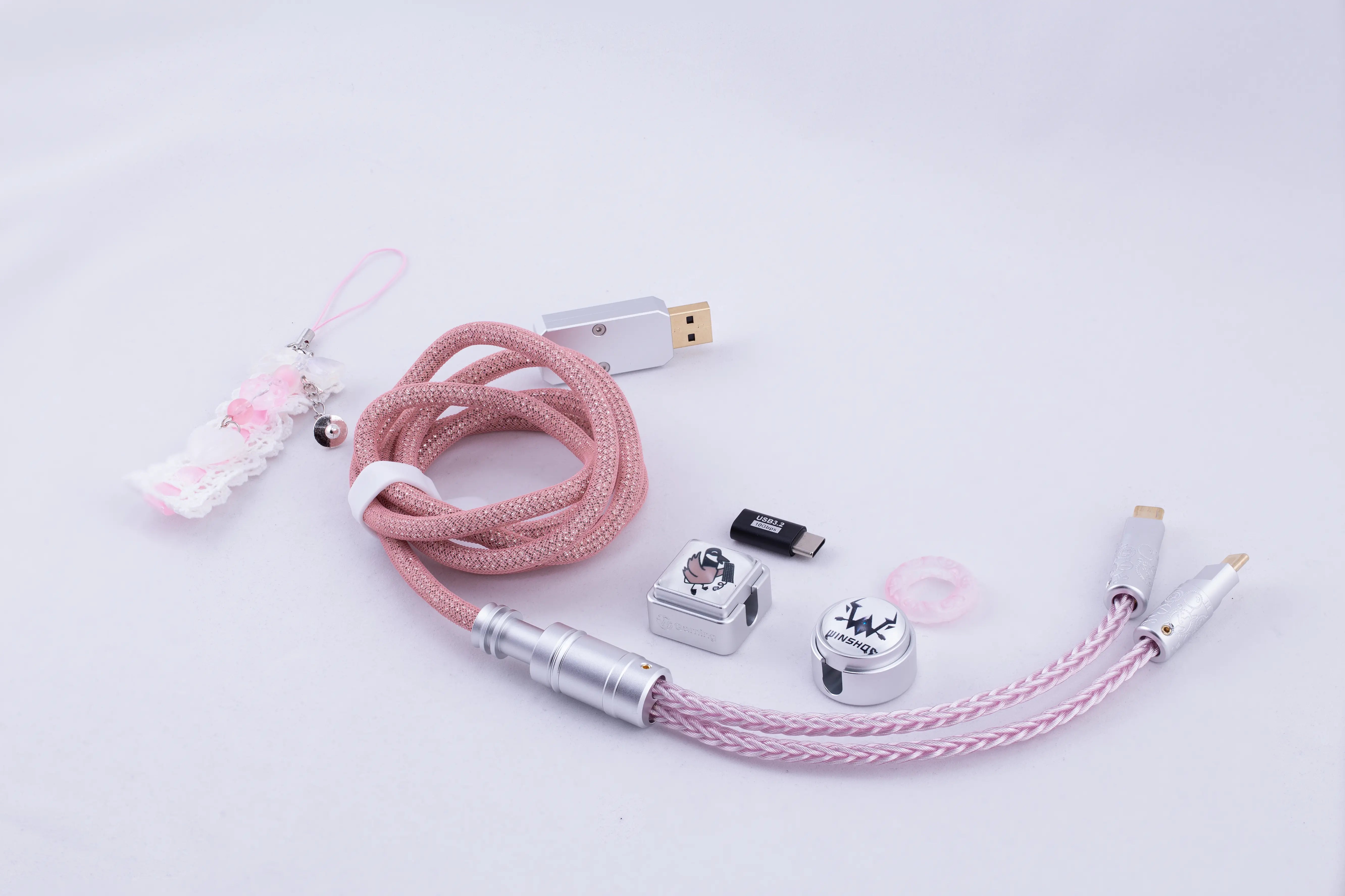 KeyboardMan X WinShop Split Dual 8K Gaming Cable