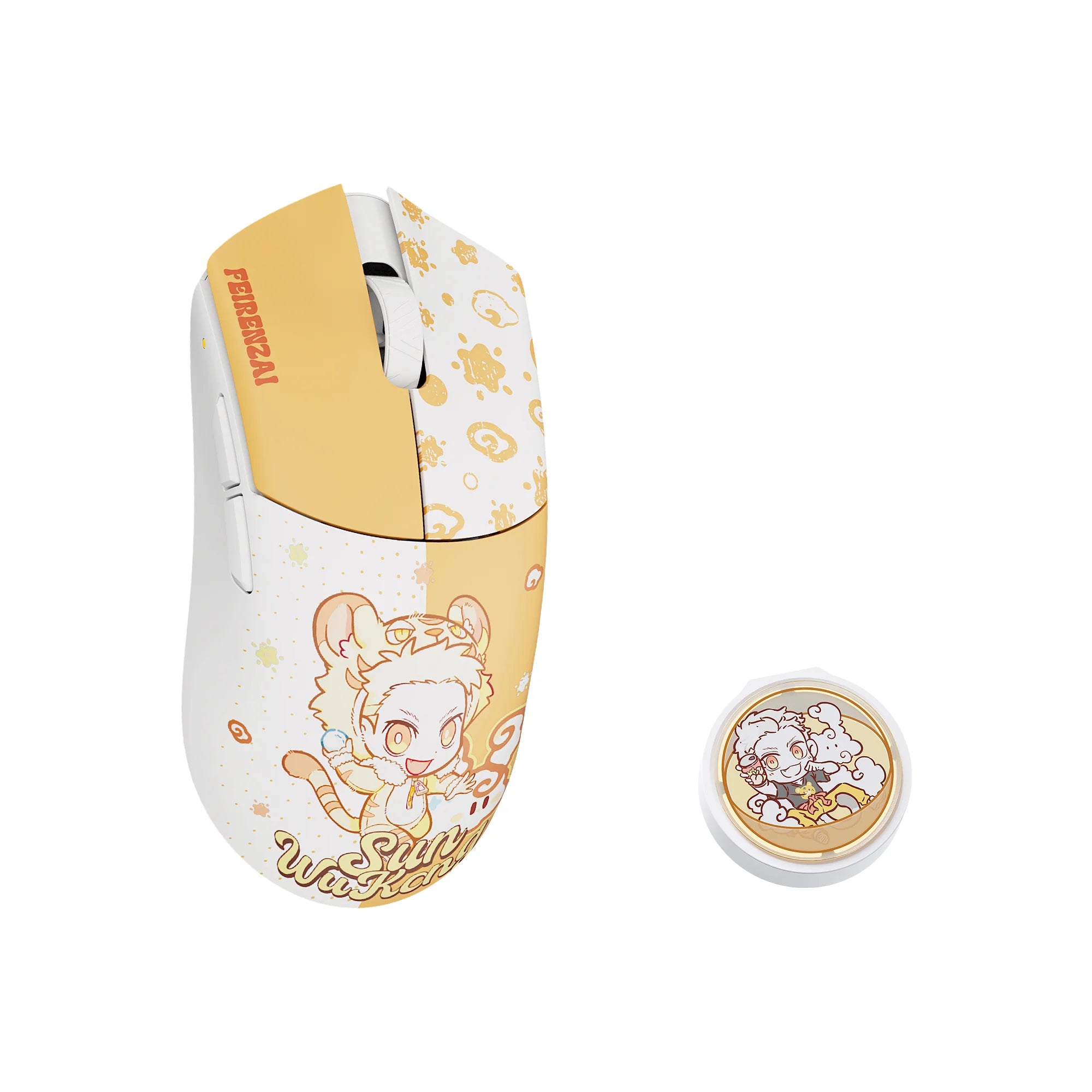 WLMOUSE × FEIRENZAI BEAST G Limited Edition Gaming Mouse SWK Yellow