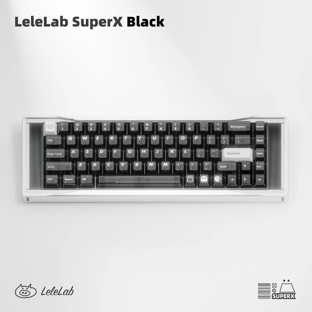 LeleLab Supsup Black Keycap Set