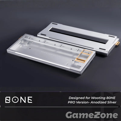 Bone80 Wooting 80He case Silver