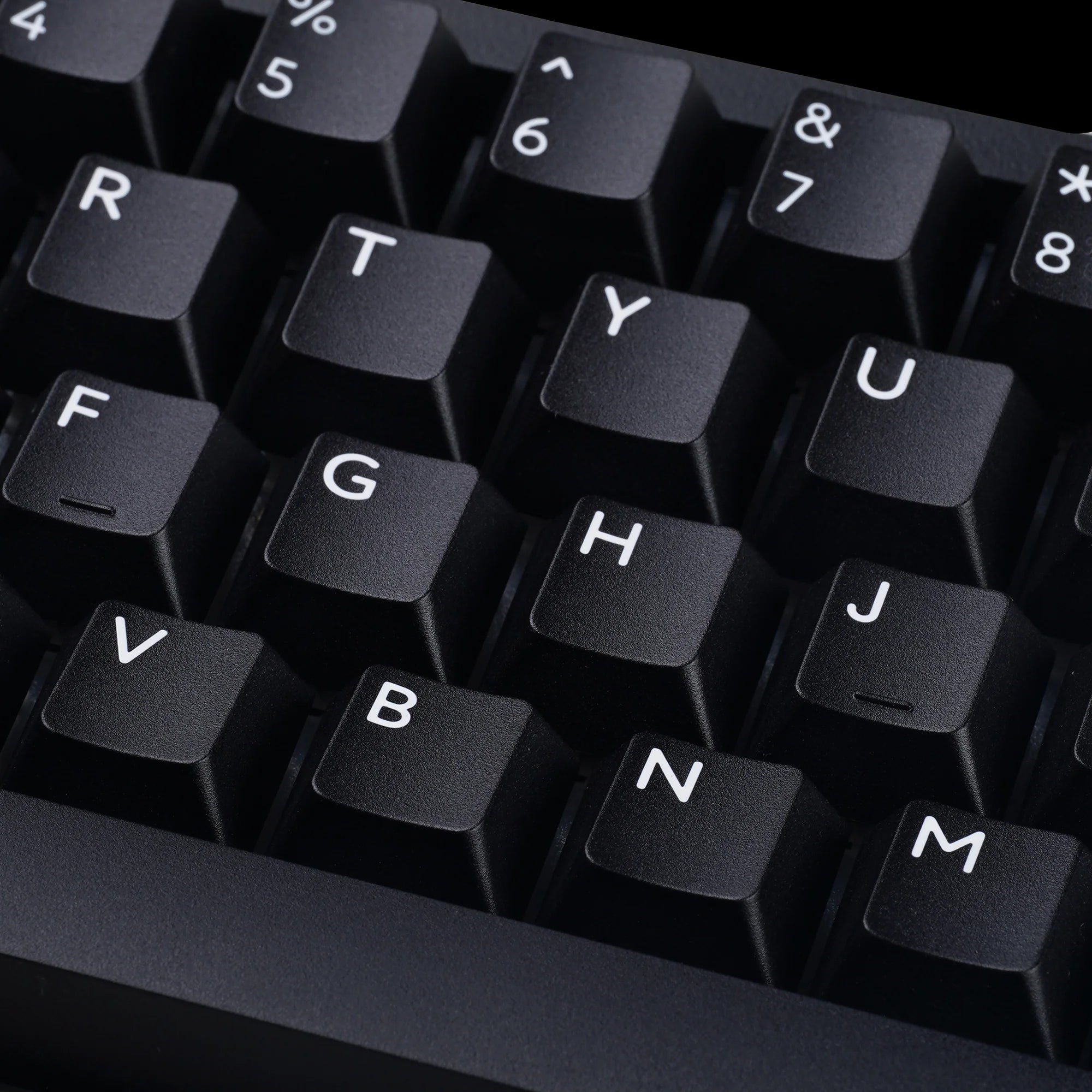 PBTfans WOB White on Black Keycap Set – Toronto KeyboardMan