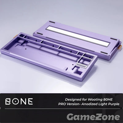 Bone80 Wooting 80He case light purple