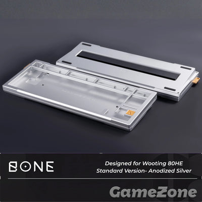 Bone80 Wooting 80He case Silver