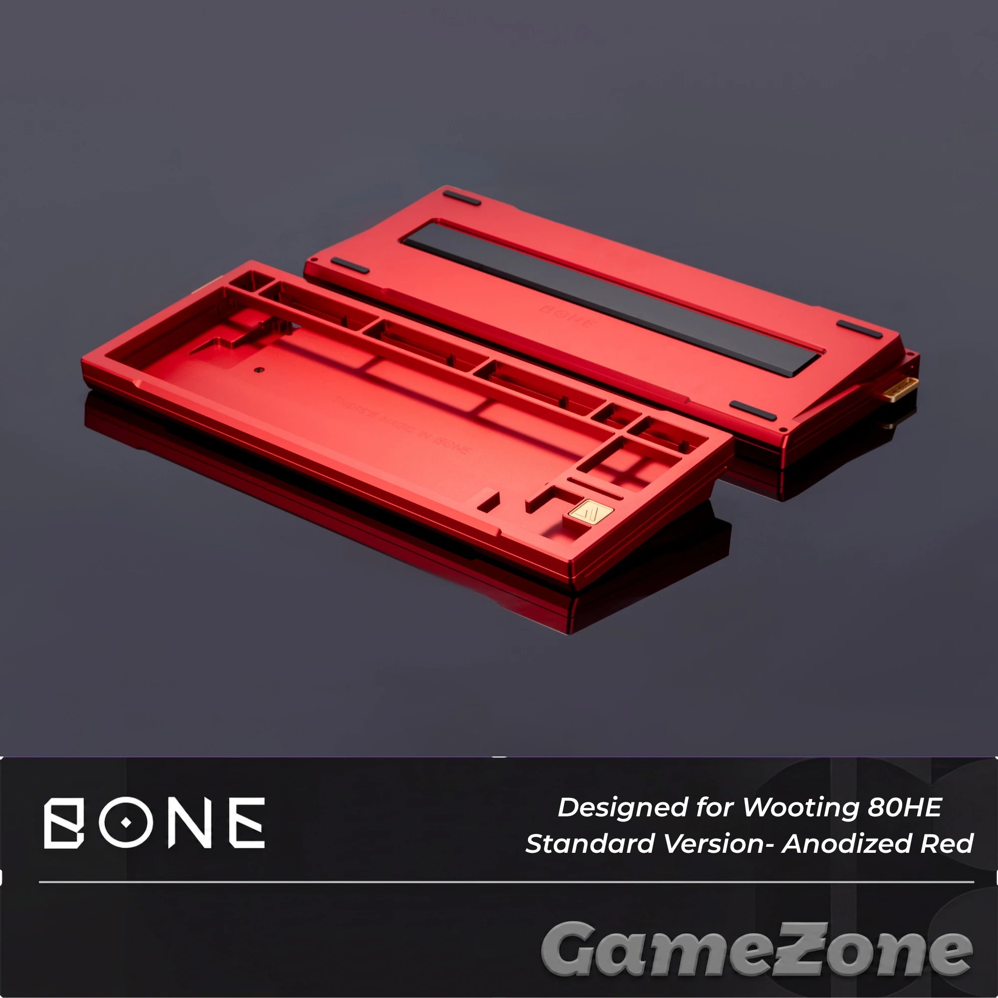Bone80 Wooting 80He case Red