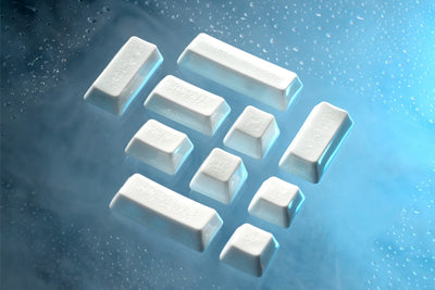 XVX White Ice Crack Ceramic Keycap Set