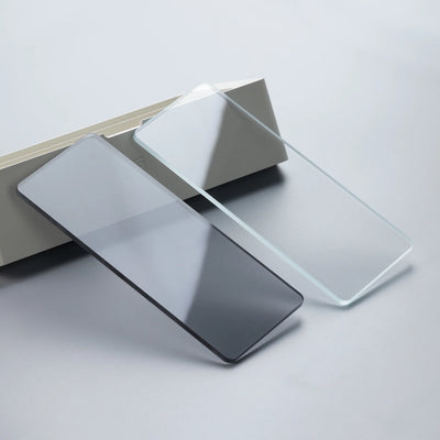 Bliss Artisan Tray Silver finish with artisan keycap collection on display under tempered glass lid