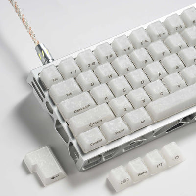 XVX Forged Carbon Fibre Jelly Translucent Keycaps