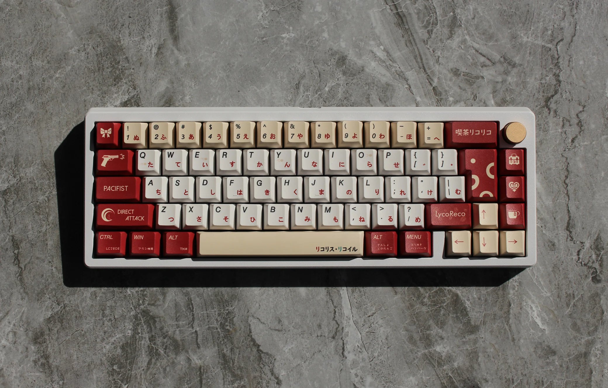 Catkeys Lycoris Recoil Keycap Set