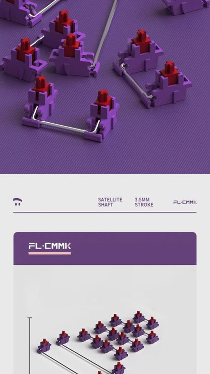 FLCMMK 3.5mm Magnetic Hall Effect Keyboard Stabilizers