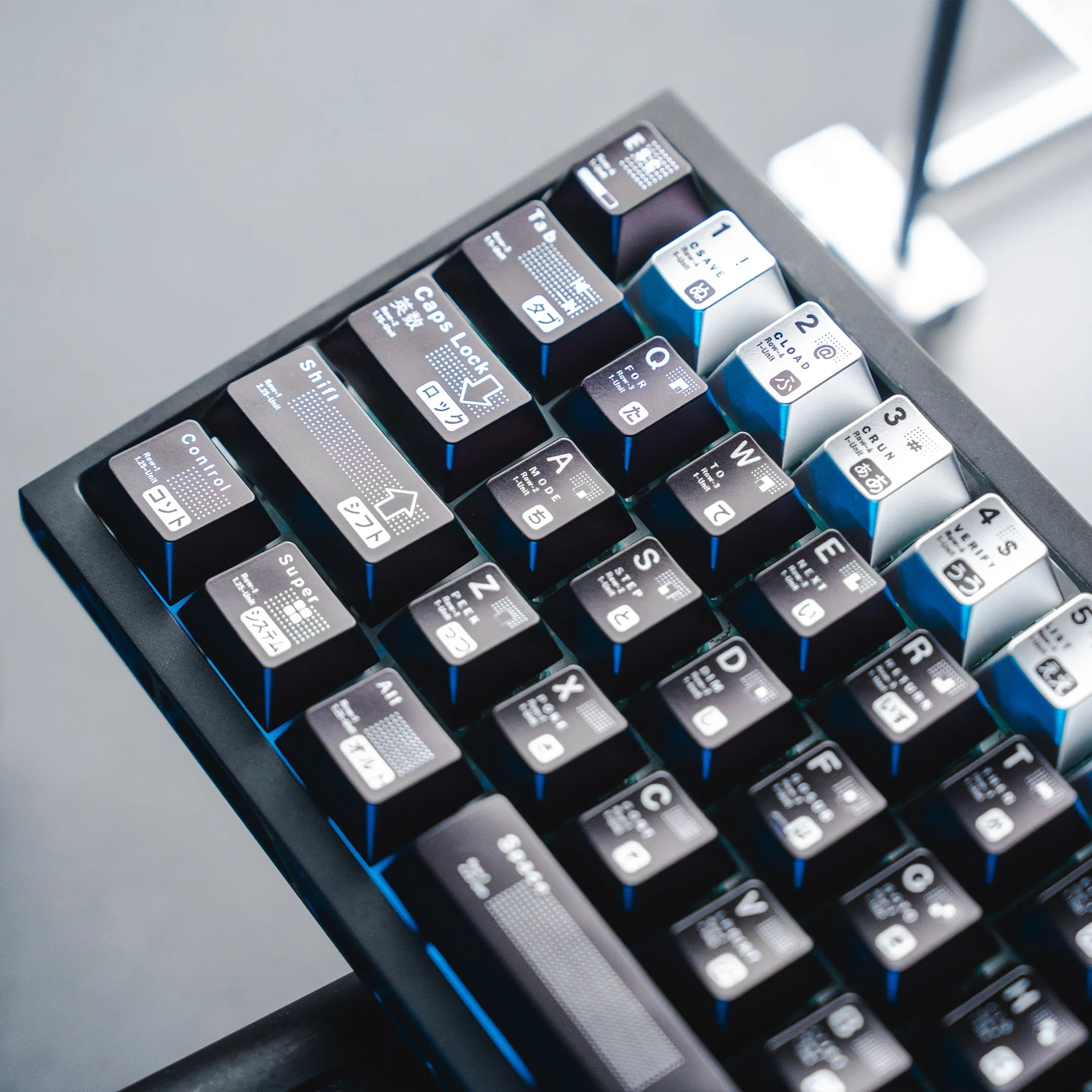Parametric Metallic Coating Keycaps Set