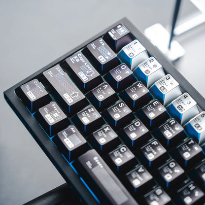 Parametric Metallic Coating Keycaps Set
