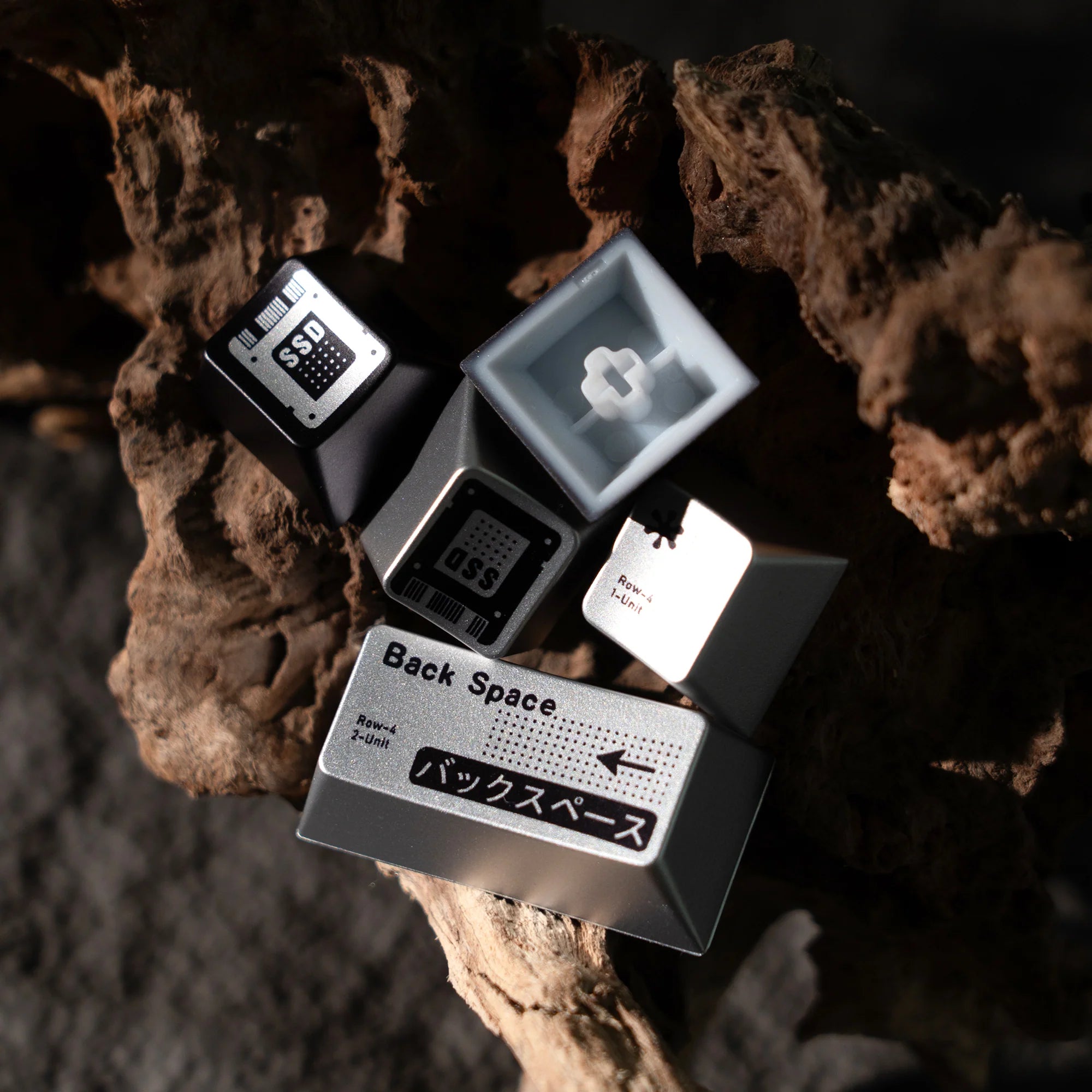 Parametric Metallic Coating Keycaps Set