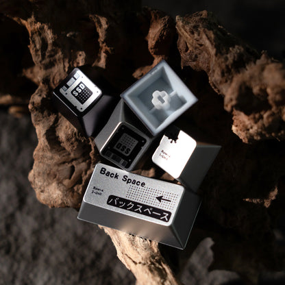 Parametric Metallic Coating Keycaps Set