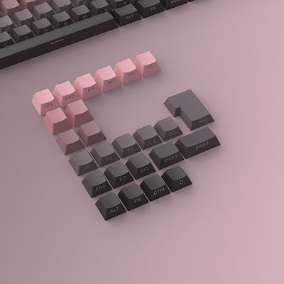 Strawberry Gradient Side printed pbt Keycaps