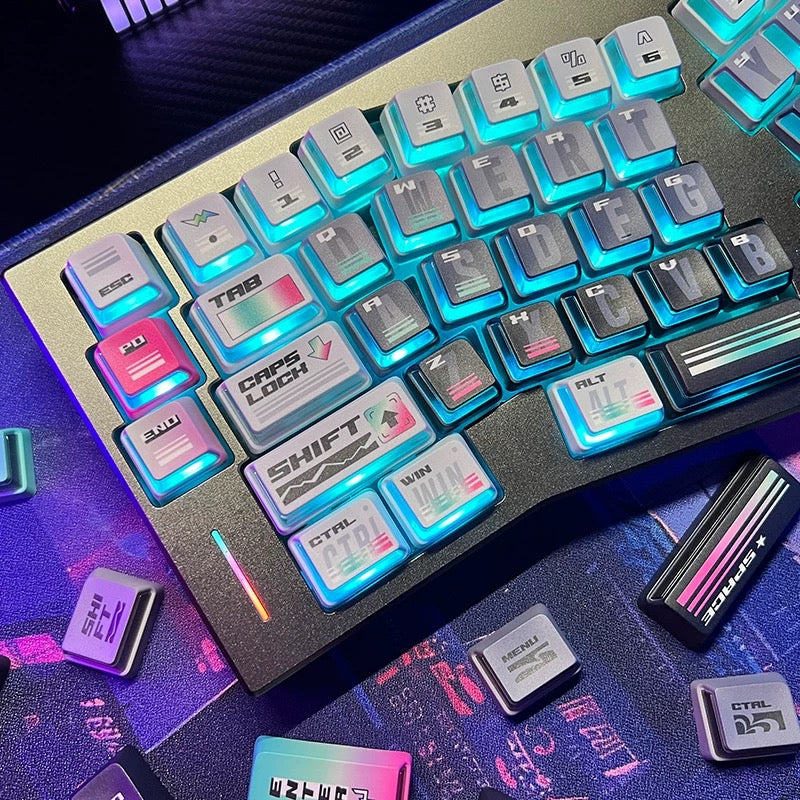 PIIFOX Structure Keycap Set