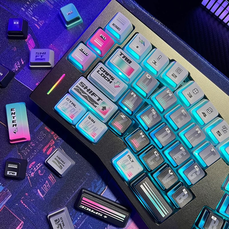 PIIFOX Structure Keycap Set