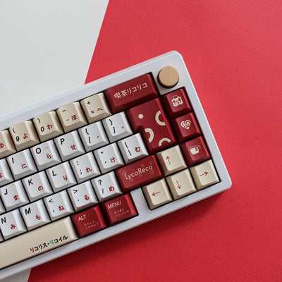 Lycoris Recoil PBT Cherry Profile Keycaps Set