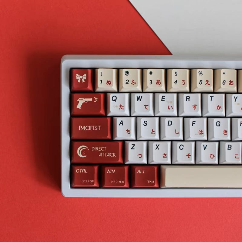 Lycoris Recoil PBT Cherry Profile Keycaps Set