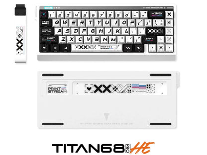 TITAN68HE Magnetic Keyboard