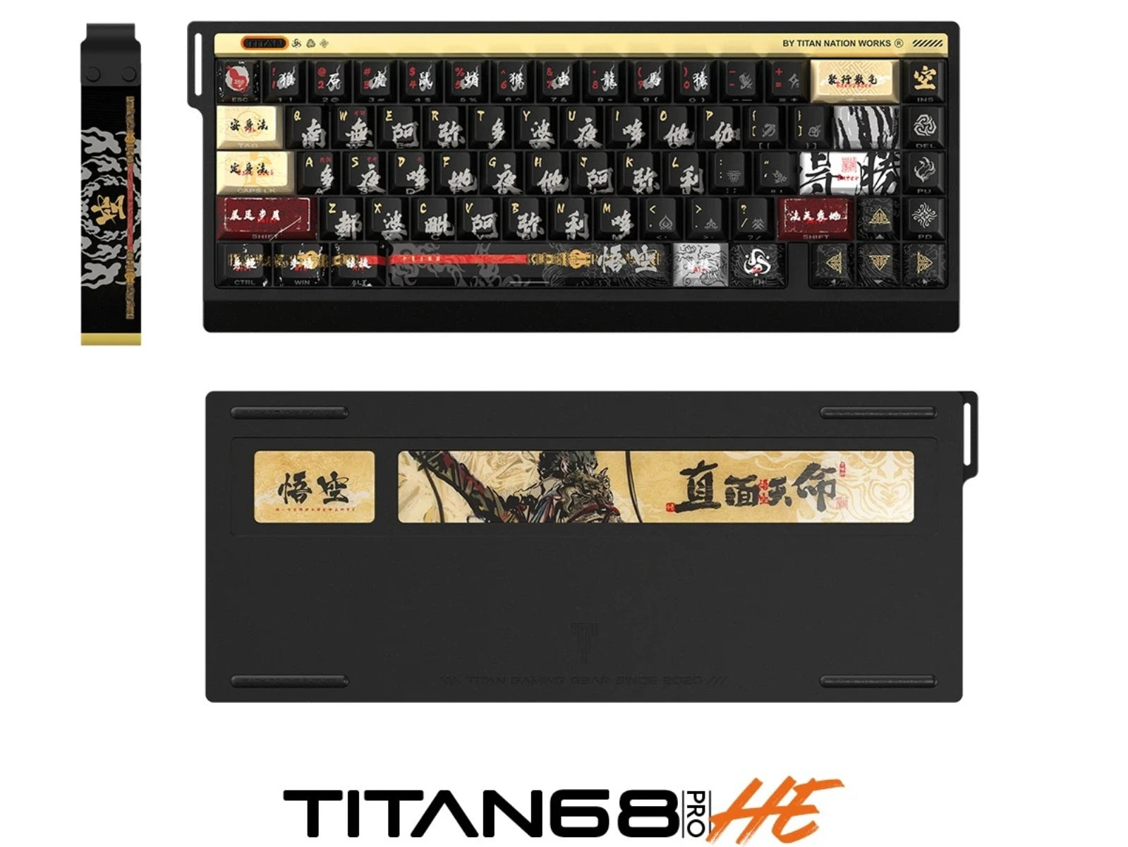 TITAN68HE Magnetic Keyboard