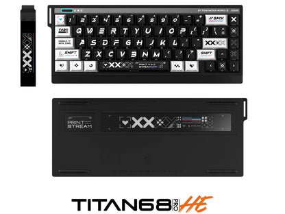 TITAN68HE Magnetic Keyboard