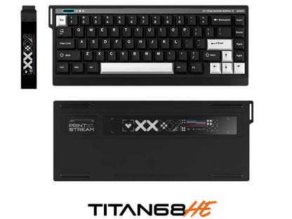 TITAN68HE Magnetic Keyboard