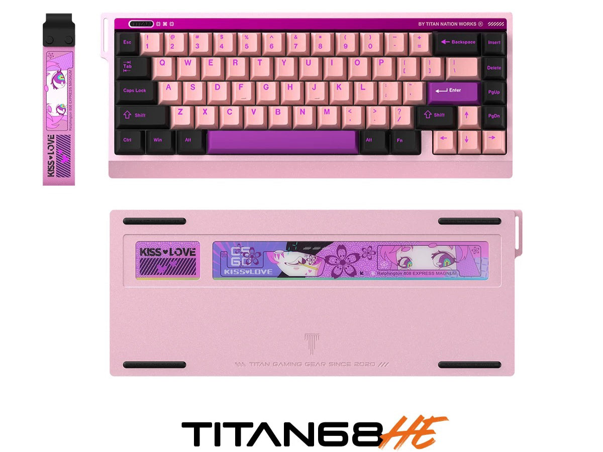 TITAN68HE Magnetic Keyboard