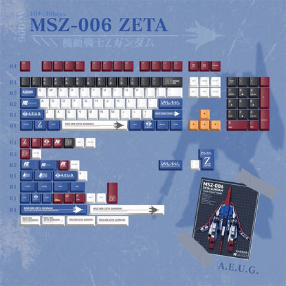 Gundam ZETA Keycaps