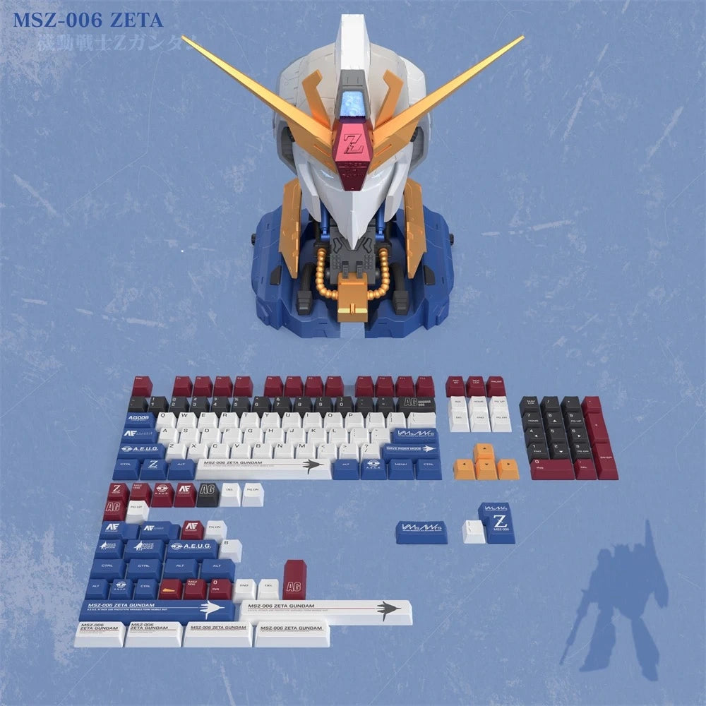 Gundam ZETA Keycaps