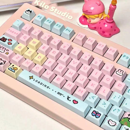 Pixel Mosaicbaby Keycaps Set