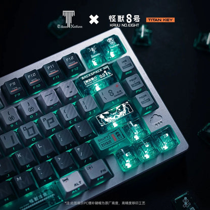 Titan Nation Kaiju NO. 8 Keycaps set