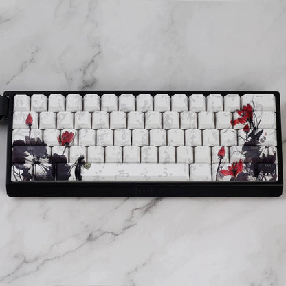 Lotus Garden Keycaps Set