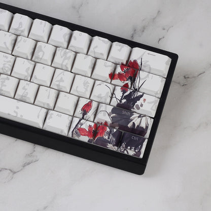 Lotus Garden Keycaps Set