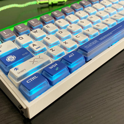 Gundam Exia Nuclear Power Profile Keycap Set