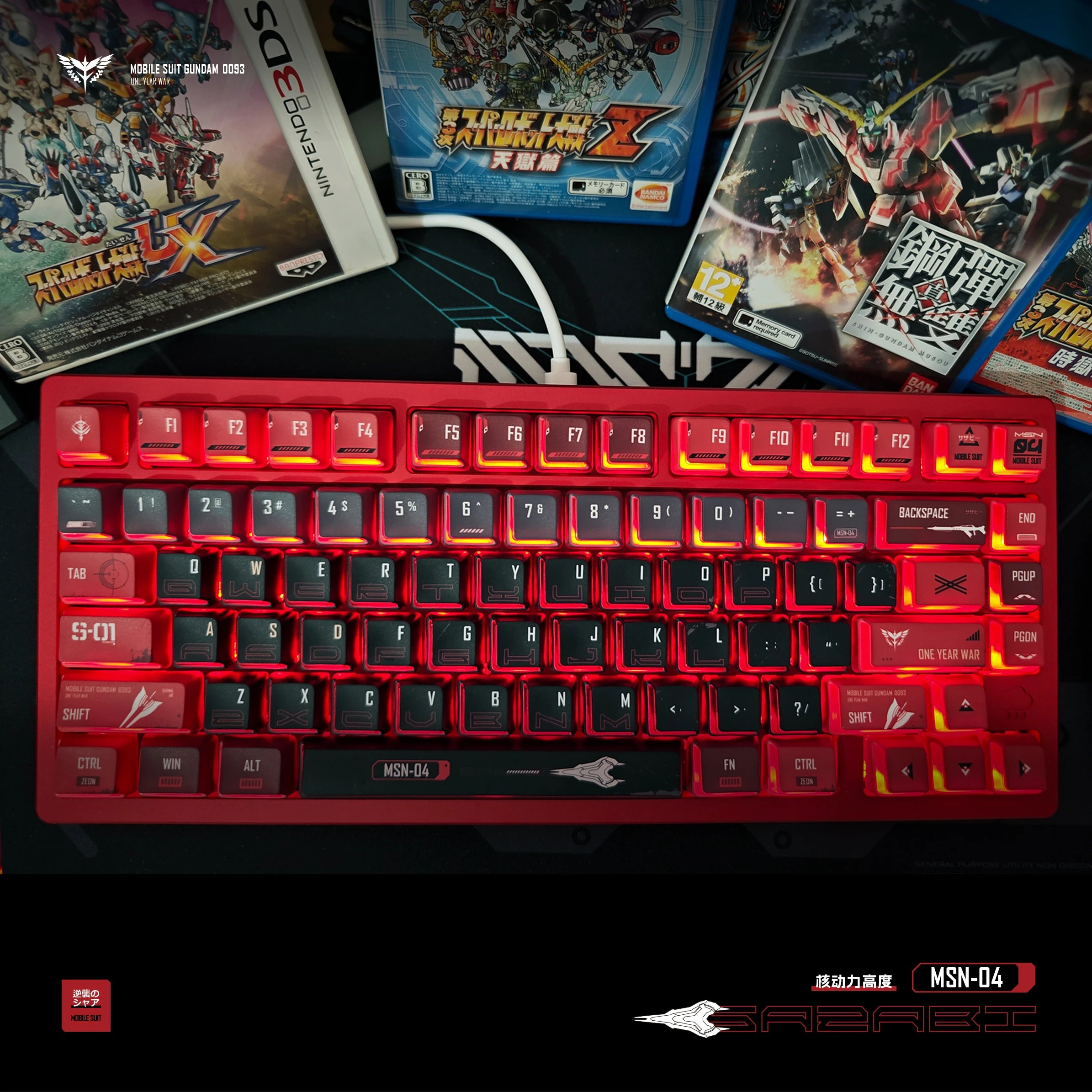 Shazabi Nuclear Power Profile Keycap Set