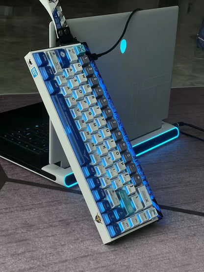 Gundam Exia Nuclear Power Profile Keycap Set