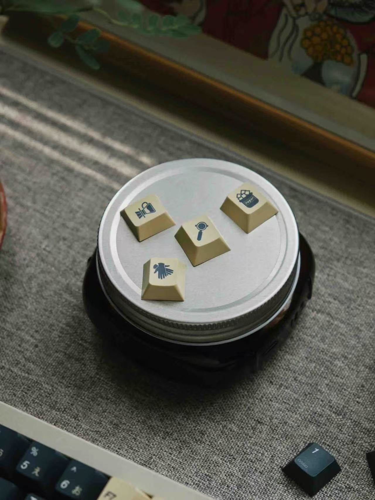 Catkeys Manhatten Teahouse Keycap Set