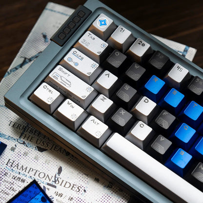 Polaris Metallic Painting Keycap Set