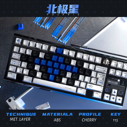 Polaris Metallic Painting Keycap Set