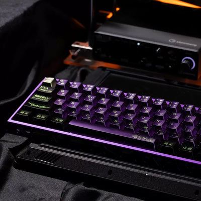 Eva-01 Metallic Coating Keycap Set